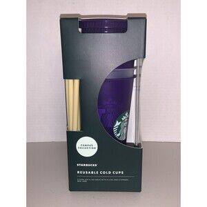 Starbucks - University of Washington 2022 Campus Collection Cold Cups 5 X 24 Oz
